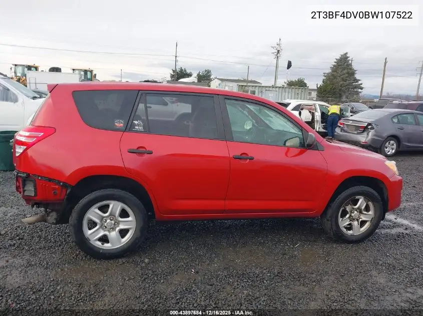 2T3BF4DV0BW107522 2011 Toyota Rav4