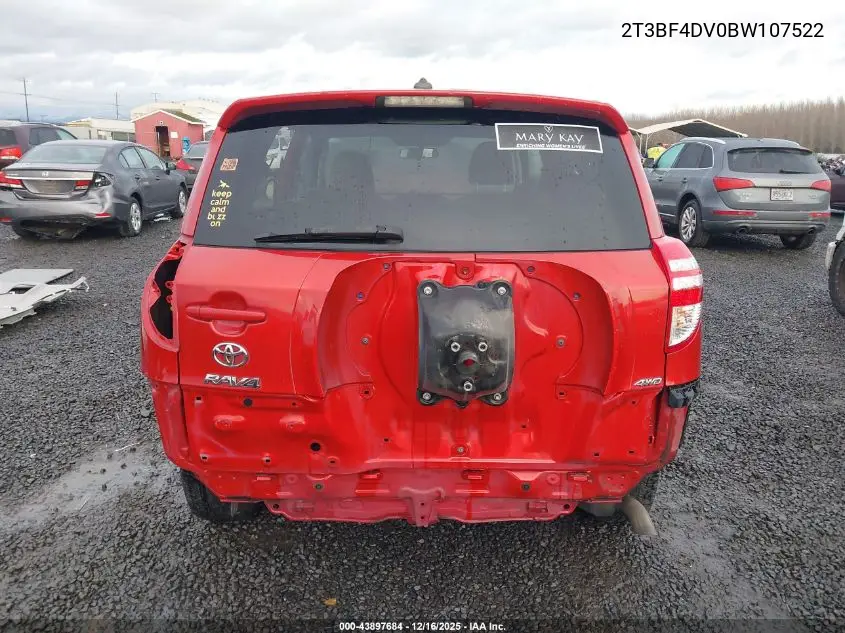 2T3BF4DV0BW107522 2011 Toyota Rav4