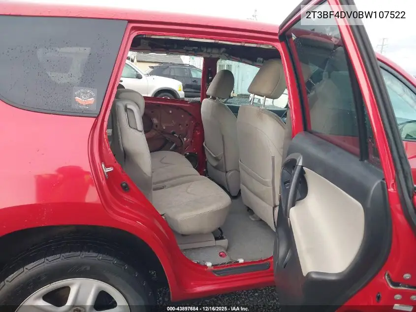 2T3BF4DV0BW107522 2011 Toyota Rav4