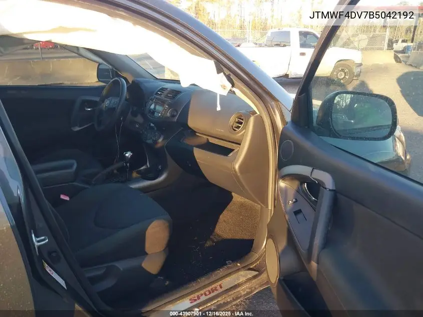 JTMWF4DV7B5042192 2011 Toyota Rav4 Sport