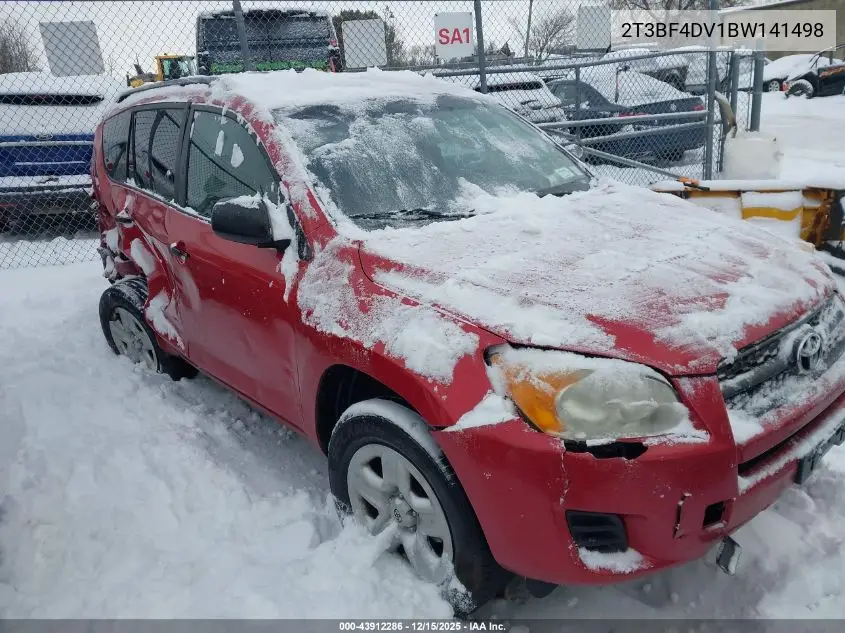 2T3BF4DV1BW141498 2011 Toyota Rav4