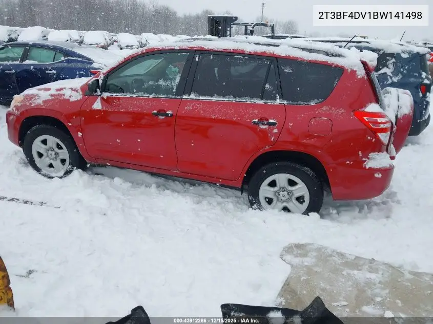 2T3BF4DV1BW141498 2011 Toyota Rav4