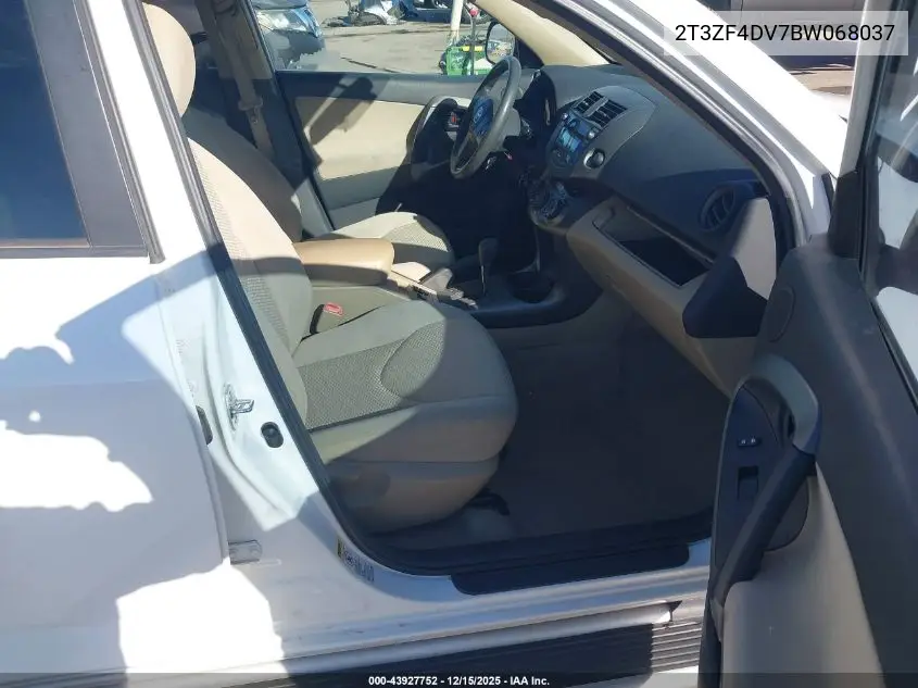 2T3ZF4DV7BW068037 2011 Toyota Rav4