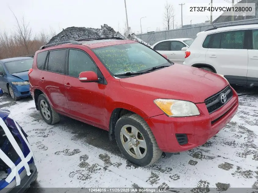 2T3ZF4DV9CW128000 2012 Toyota Rav4