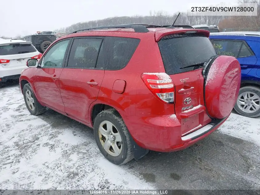 2T3ZF4DV9CW128000 2012 Toyota Rav4