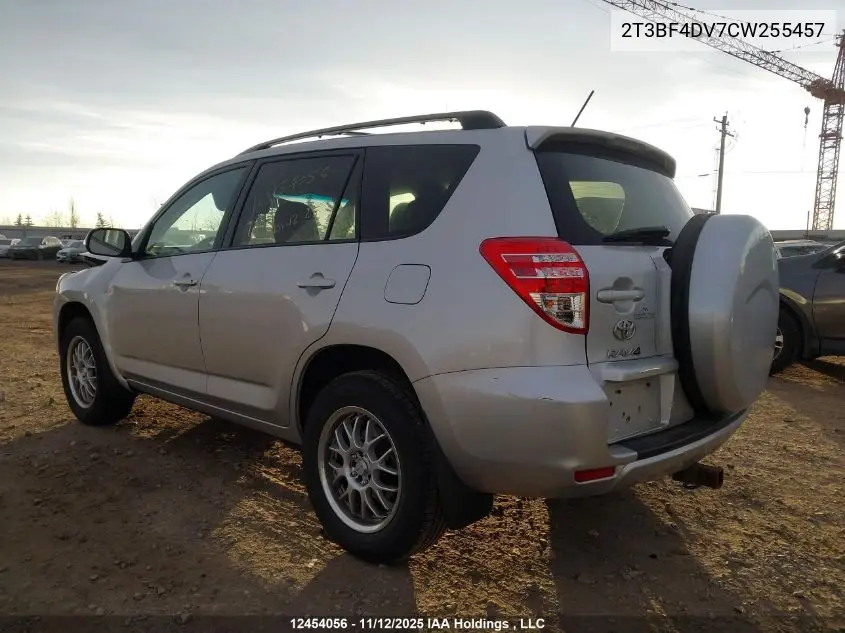 2T3BF4DV7CW255457 2012 Toyota Rav4