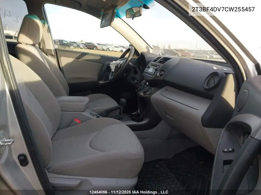 2T3BF4DV7CW255457 2012 Toyota Rav4