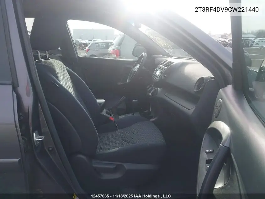 2T3RF4DV9CW221440 2012 Toyota Rav4
