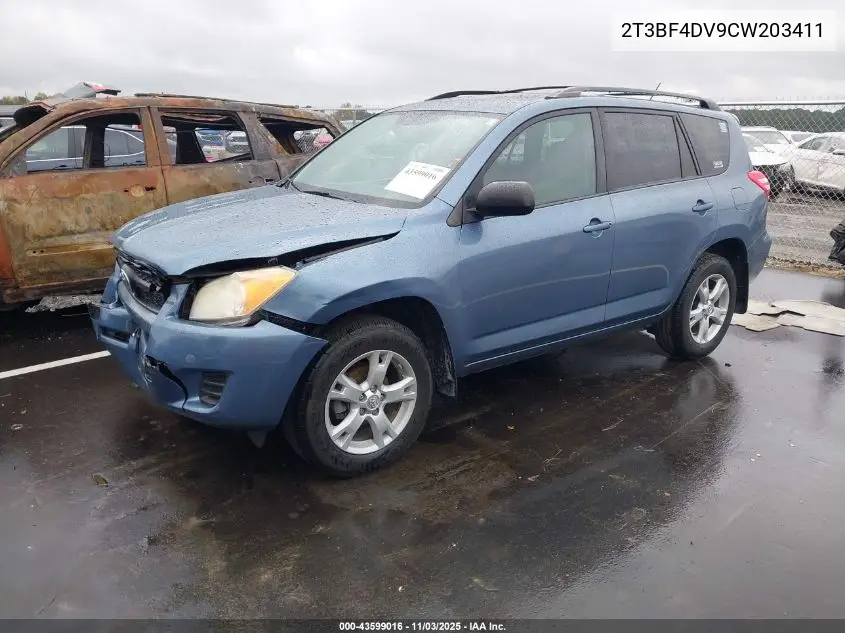 2T3BF4DV9CW203411 2012 Toyota Rav4
