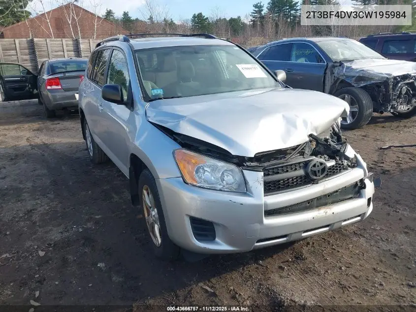 2T3BF4DV3CW195984 2012 Toyota Rav4