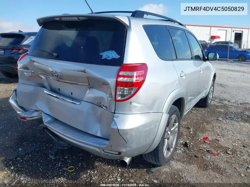 JTMRF4DV4C5050829 2012 Toyota Rav4 Sport