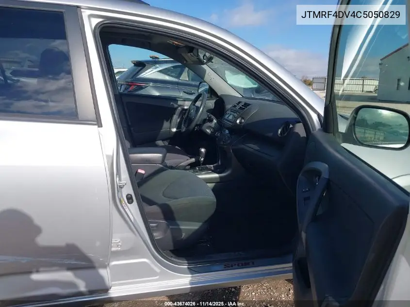 JTMRF4DV4C5050829 2012 Toyota Rav4 Sport