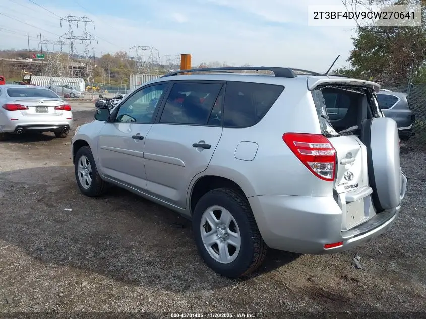 2T3BF4DV9CW270641 2012 Toyota Rav4