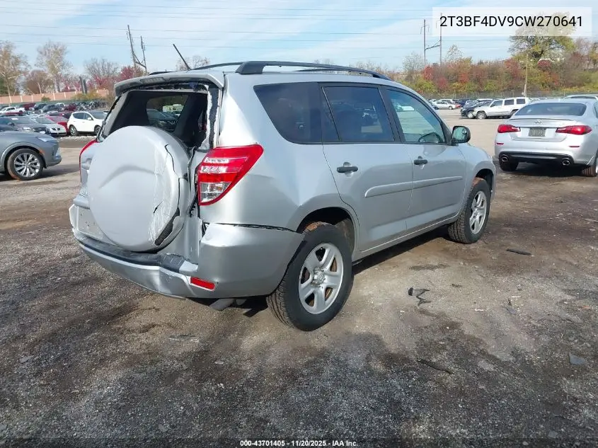 2T3BF4DV9CW270641 2012 Toyota Rav4