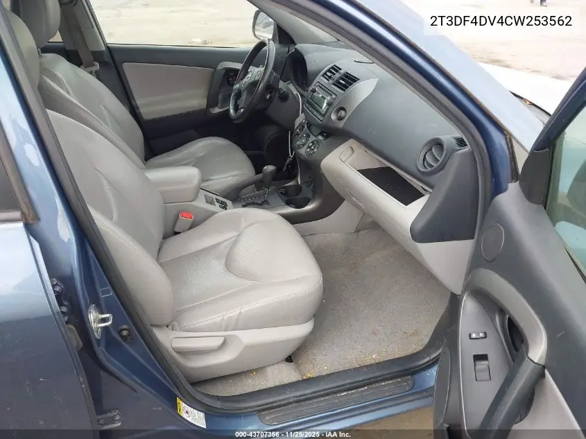 2T3DF4DV4CW253562 2012 Toyota Rav4 Limited