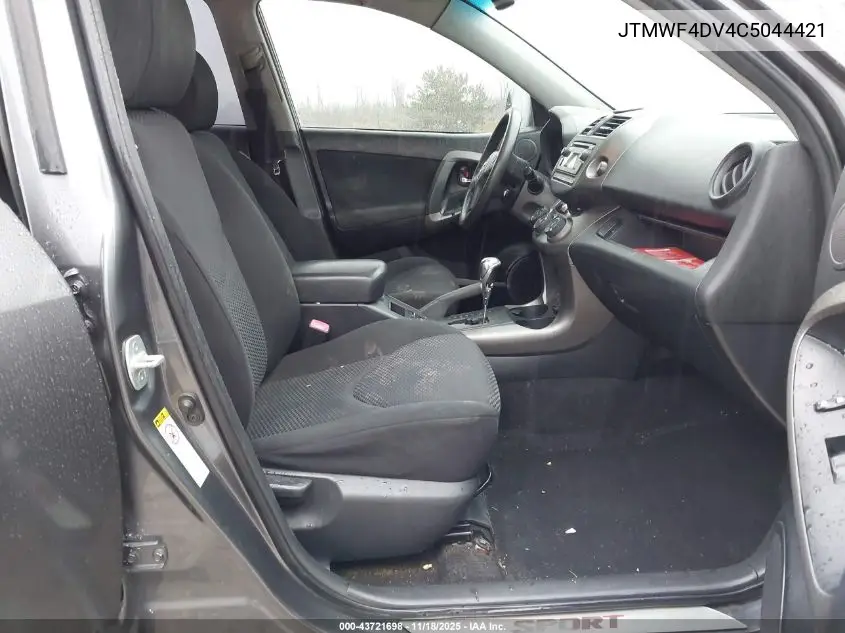 JTMWF4DV4C5044421 2012 Toyota Rav4 Sport