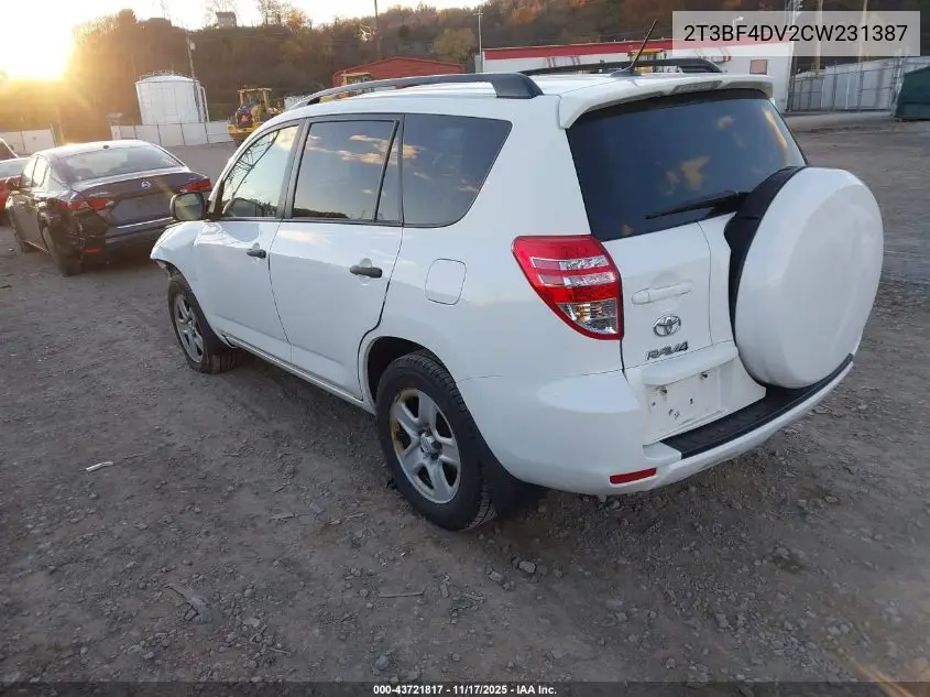 2T3BF4DV2CW231387 2012 Toyota Rav4