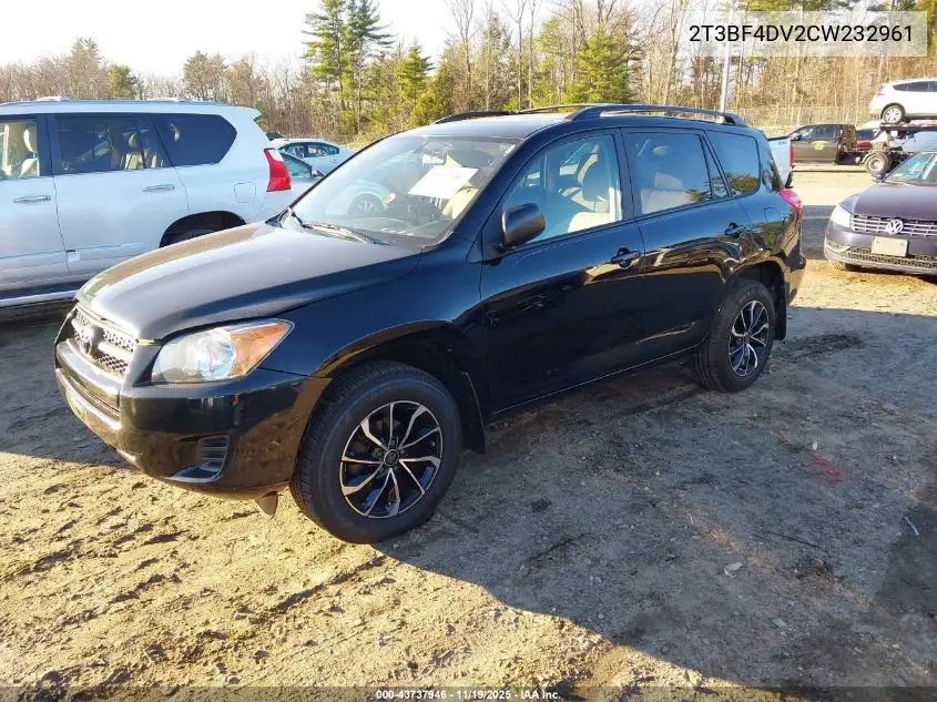 2T3BF4DV2CW232961 2012 Toyota Rav4