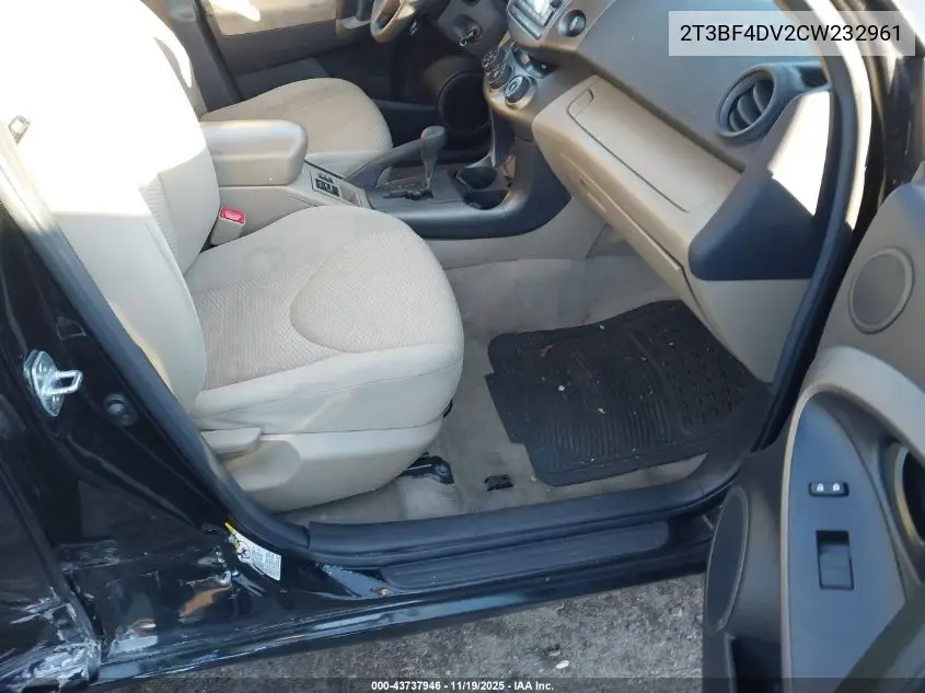 2T3BF4DV2CW232961 2012 Toyota Rav4
