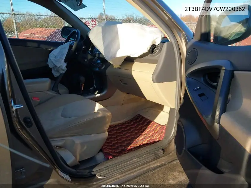 2T3BF4DV7CW200362 2012 Toyota Rav4