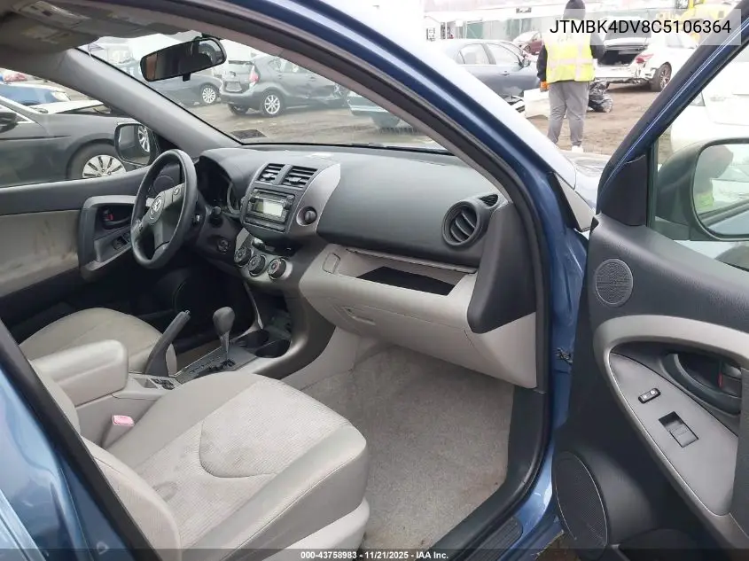 JTMBK4DV8C5106364 2012 Toyota Rav4 Base V6