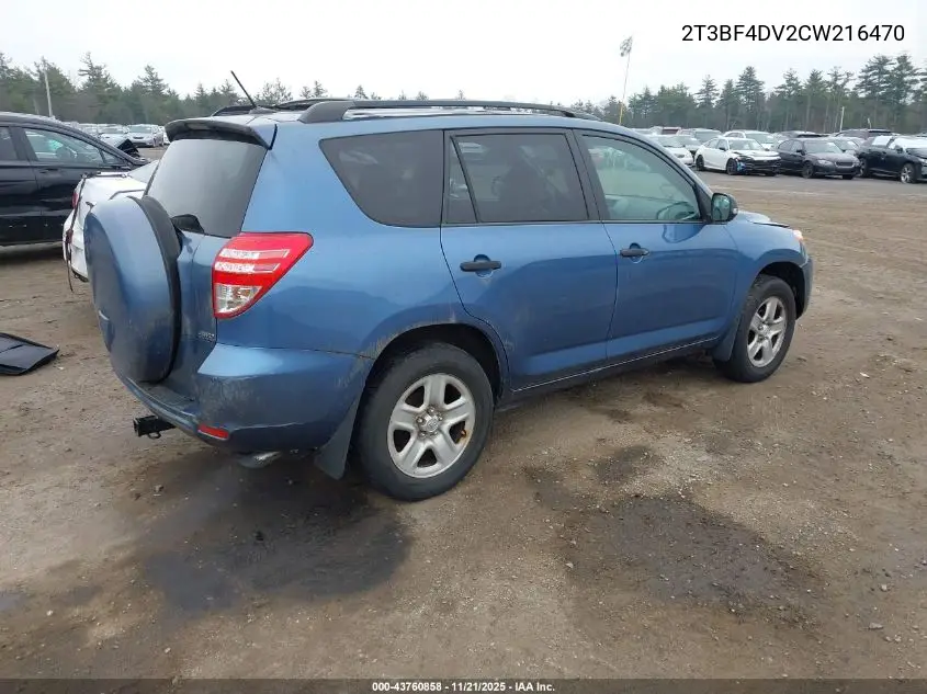 2T3BF4DV2CW216470 2012 Toyota Rav4