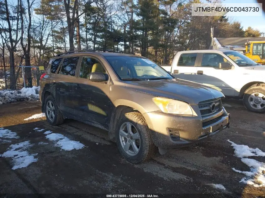 JTMBF4DV6CD043730 2012 Toyota Rav4