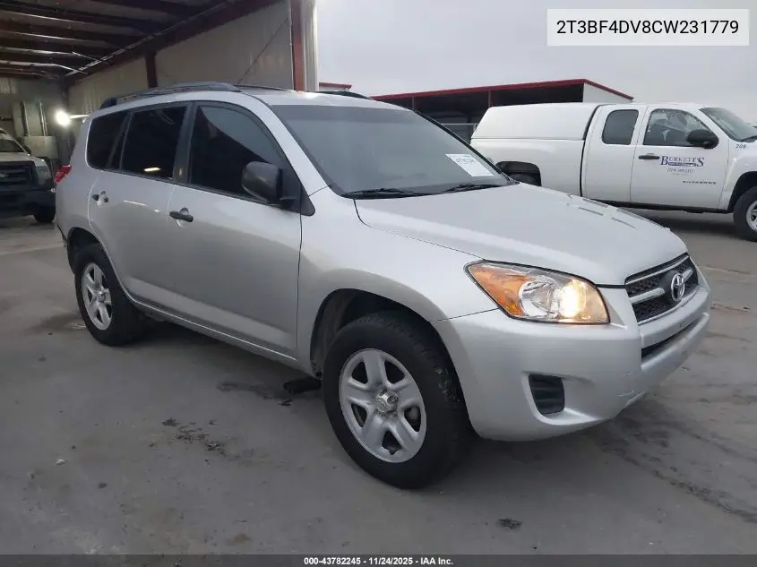 2T3BF4DV8CW231779 2012 Toyota Rav4