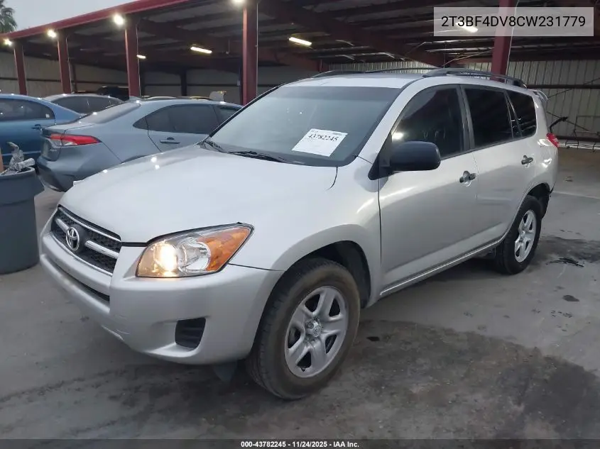 2T3BF4DV8CW231779 2012 Toyota Rav4