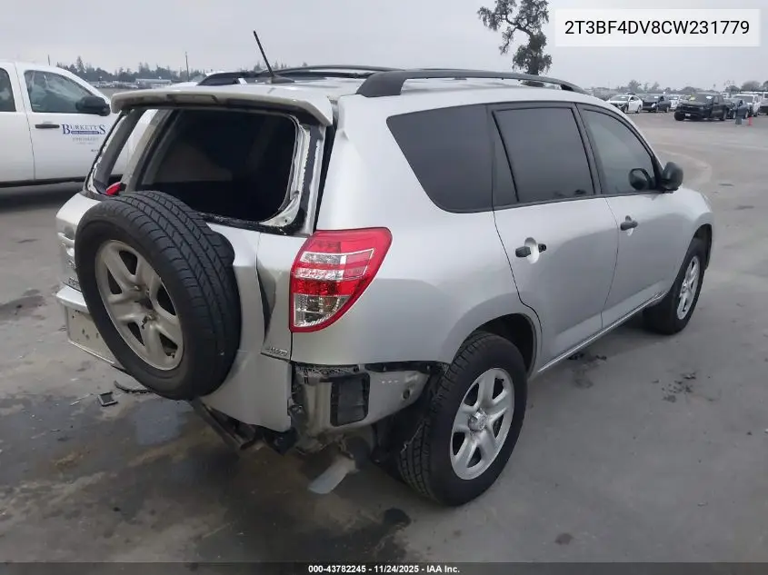 2T3BF4DV8CW231779 2012 Toyota Rav4