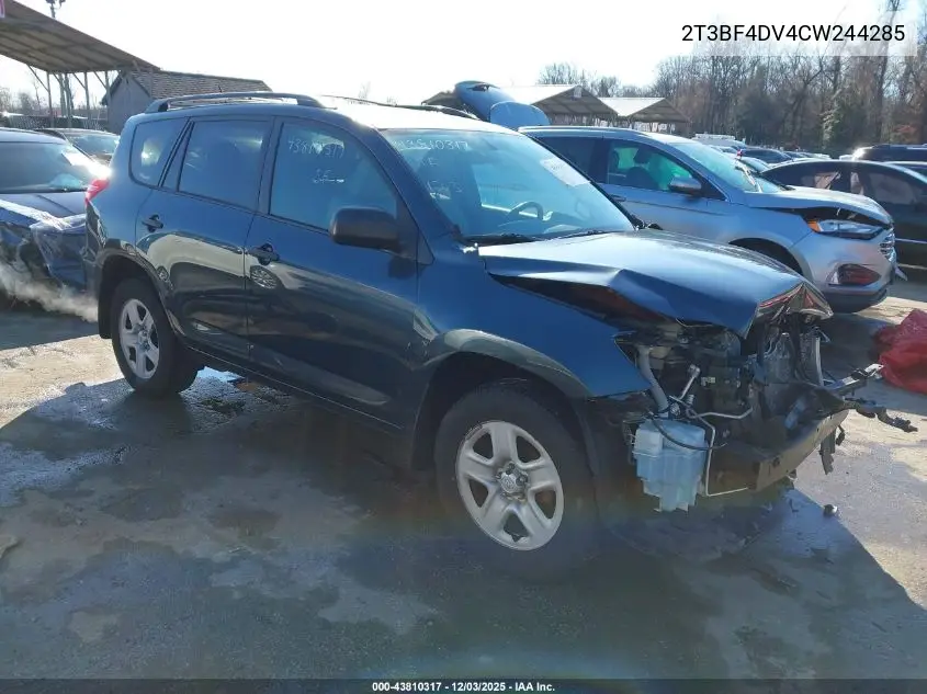 2T3BF4DV4CW244285 2012 Toyota Rav4