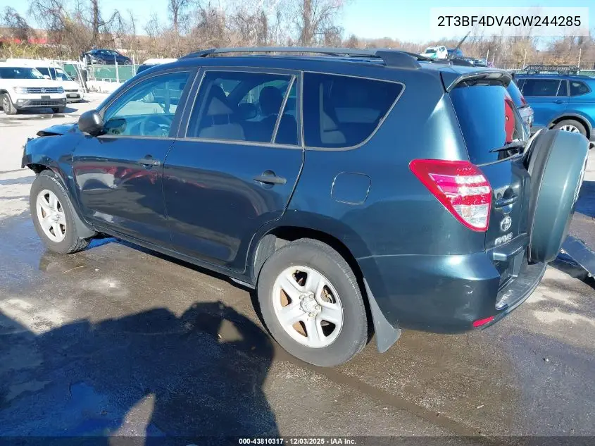 2T3BF4DV4CW244285 2012 Toyota Rav4