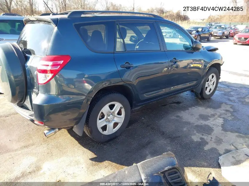 2T3BF4DV4CW244285 2012 Toyota Rav4
