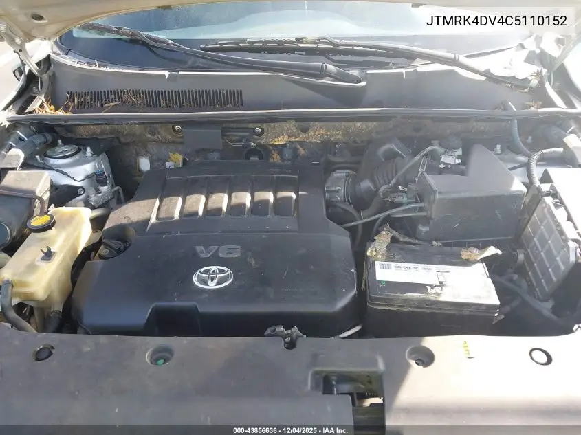 JTMRK4DV4C5110152 2012 Toyota Rav4 Sport V6