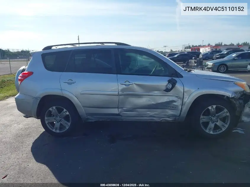 JTMRK4DV4C5110152 2012 Toyota Rav4 Sport V6