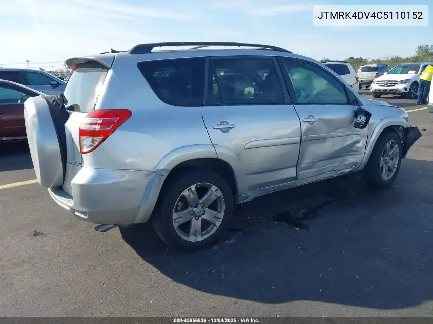 JTMRK4DV4C5110152 2012 Toyota Rav4 Sport V6