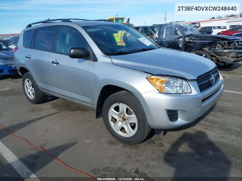 2T3BF4DVXCW248440 2012 Toyota Rav4