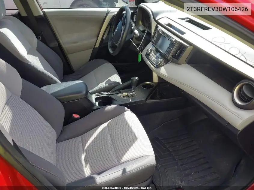 2T3RFREV3DW106426 2013 Toyota Rav4 Xle
