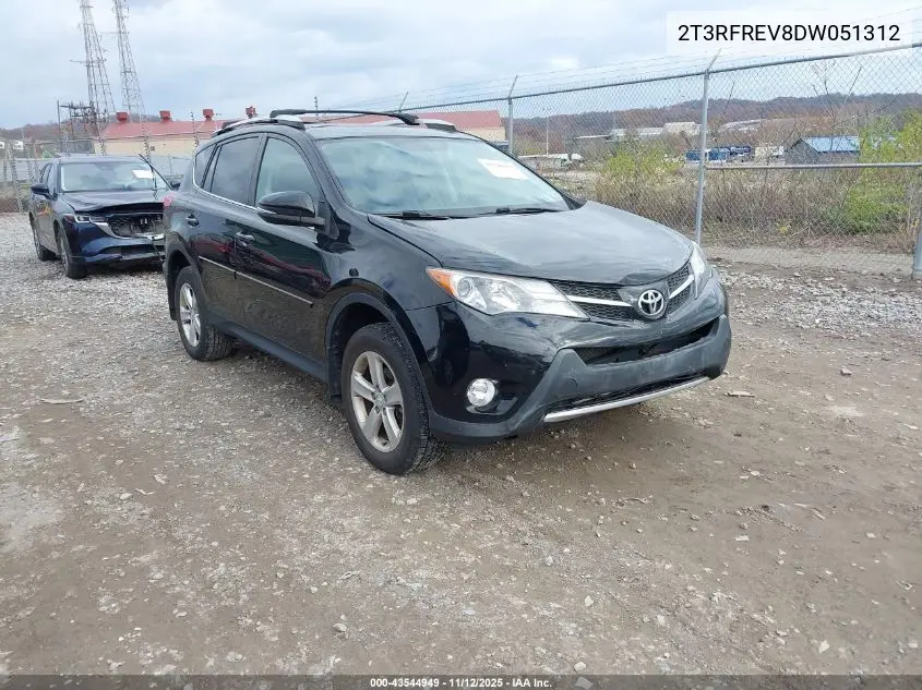 2T3RFREV8DW051312 2013 Toyota Rav4 Xle