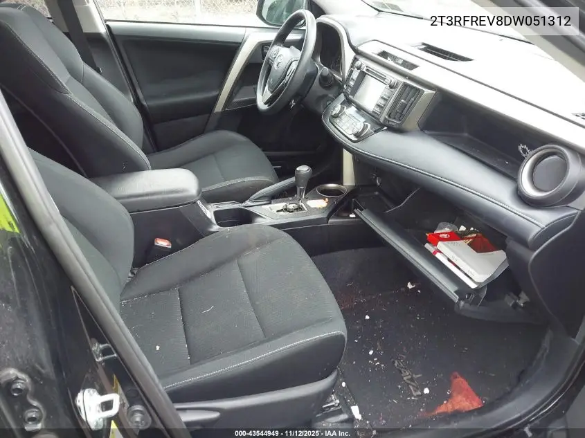 2T3RFREV8DW051312 2013 Toyota Rav4 Xle