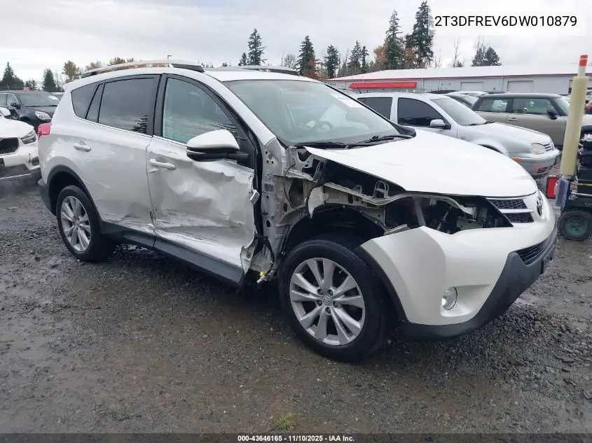 2T3DFREV6DW010879 2013 Toyota Rav4 Limited