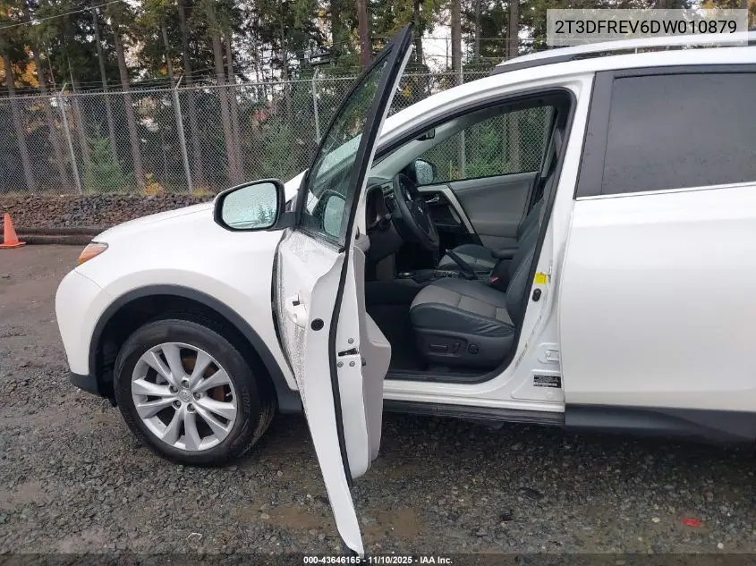 2T3DFREV6DW010879 2013 Toyota Rav4 Limited
