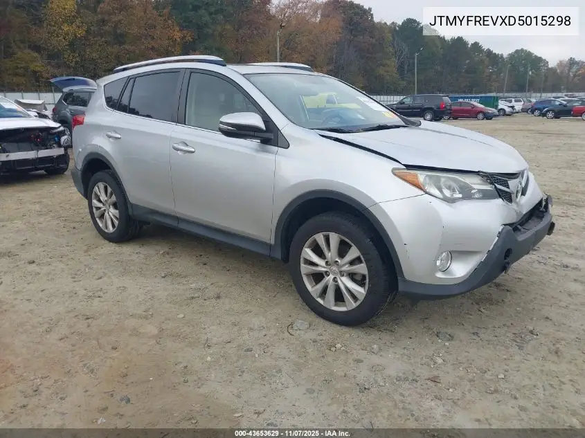JTMYFREVXD5015298 2013 Toyota Rav4 Limited