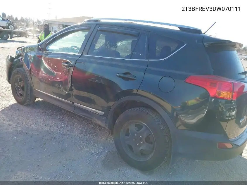 2T3BFREV3DW070111 2013 Toyota Rav4 Le