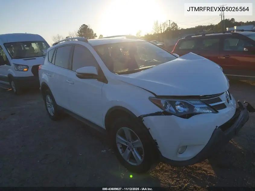 JTMRFREVXD5026564 2013 Toyota Rav4 Xle
