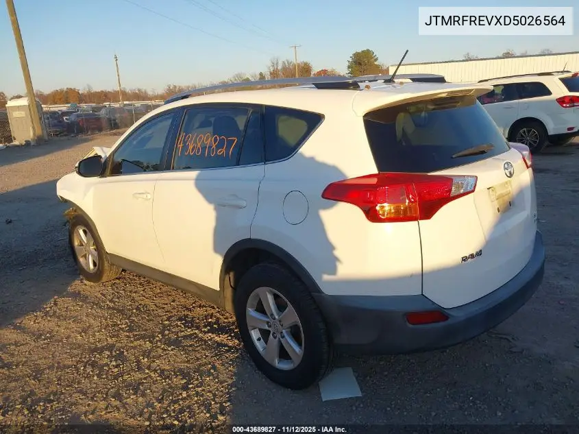JTMRFREVXD5026564 2013 Toyota Rav4 Xle