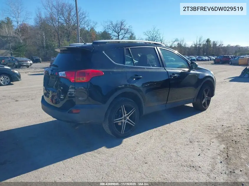 2T3BFREV6DW029519 2013 Toyota Rav4 Le