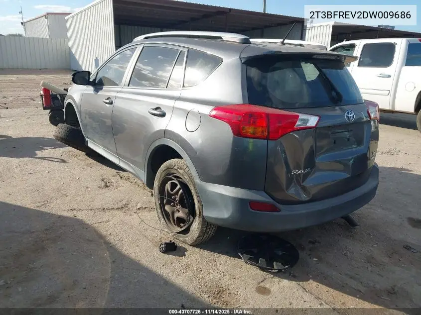 2T3BFREV2DW009686 2013 Toyota Rav4 Le