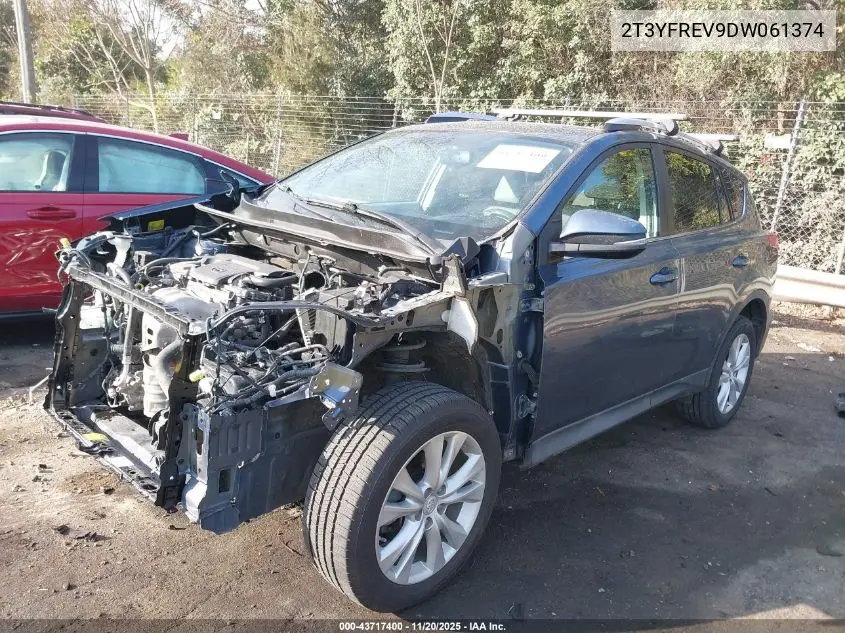 2T3YFREV9DW061374 2013 Toyota Rav4 Limited