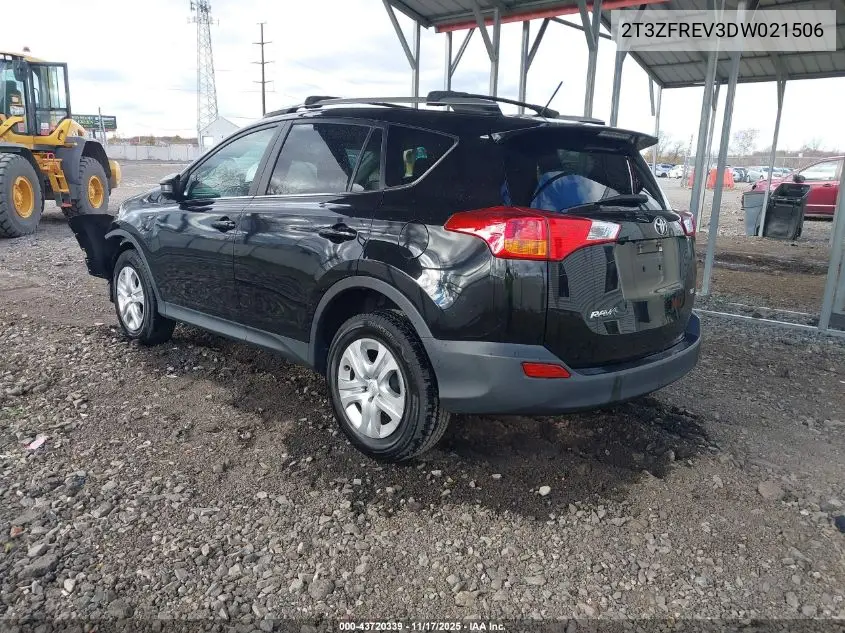 2T3ZFREV3DW021506 2013 Toyota Rav4 Le